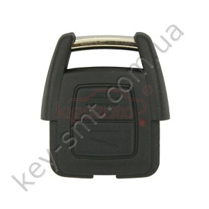 Корпус ключа Opel Astra, Corsa, Tigra и другие, 2 кнопки, лезвие YM28 /D
