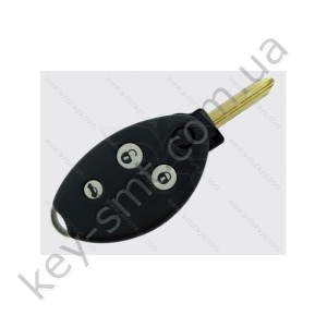 Корпус выкидного ключа Citroen C5, C8, Xsara, 3 кнопки, лезвие SX9 /D