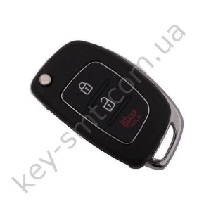 Корпус выкидного ключа Hyundai 2+1 кнопки, лезвие HYN14R /D