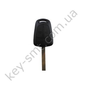 Корпус ключа Opel Vectra, Signum, 2 кнопки, лезвие HU100 /D