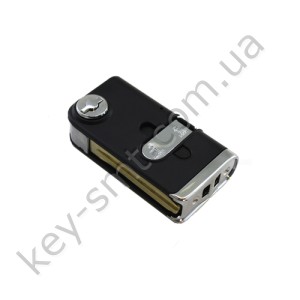 Корпус выкидного ключа Toyota Land Cruiser 200, Corolla, 2 кнопки, лезвие TOY43, под переделку, #2 /D