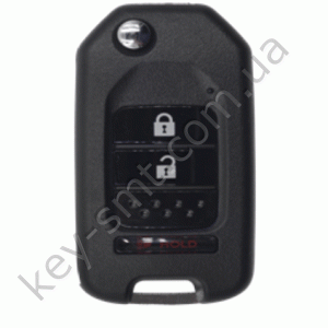 Универсальный пульт с платой БЕЗ ЧИПА /Xhorse/(XKH002EN)(90170) HON.D Style(flip-2+1BTN) Honda-Acura