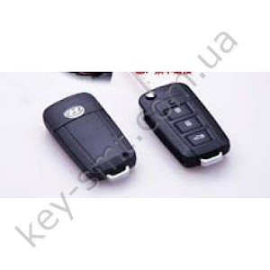 HYUNDAI Корпус выкидного ключа с 3 кнопками(MB961)