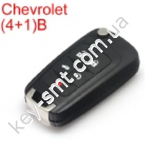 CHEVROLET Корпус выкидного ключа HU100 4+1 кн. (51825)i