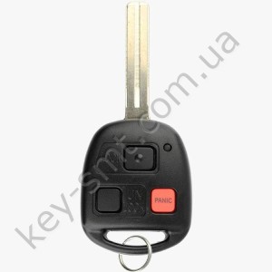 Ключ Lexus LX470, GX470, 315 Mhz, HYQ1512V, 4D-68, 2+1 кнопки, лезвие TOY40 /D