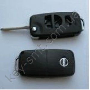 NISSAN Корпус выкидного ключа с лезвием NSN14 с 3 кнопками.(779040)I