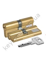 Цилиндр KALE 164 BN/80 (30х10х40) mm латунь 5 кл.