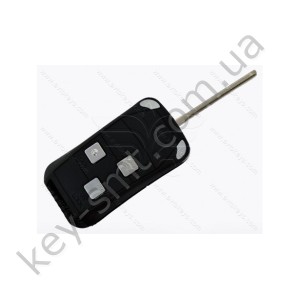 Корпус выкидного ключа Toyota, 3 кнопки, лезвие TOY43, под переделку, #3 /D