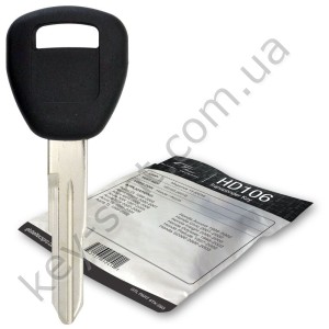 Корпус ключа с местом под чип Acura CL, EL, TL, RL и другие, лезвие HON58R, без логотипа /D