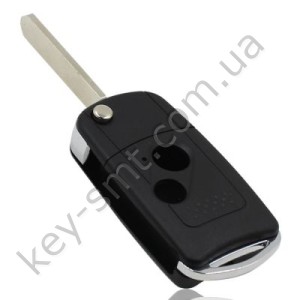 Корпус выкидного ключа Honda Accord, Civic, CR-V и другие, 2 кнопки, бол. лого /D