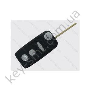 Корпус выкидного ключа Toyota, 3 кнопки, лезвие TOY43, под переделку, #7 /D