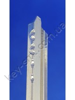 Оригинал CONSTRUCT 006_AABB2211 46.5mm CON(BLACR) (ЗАГОТОВКА КЛЮЧА ТОЛЬКО ДЛЯ ИЗГОТОВЛЕНИЯ,КЛЮЧ+КАРТА ОБЯЗАТЕЛЬНО!!!)