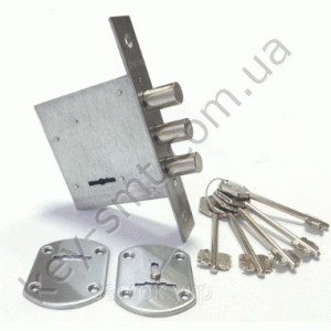 Замок врезной Avers  R35/S8 - CR  with BP