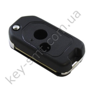 Корпус выкидного ключа Honda Accord, Civic, CR-V и другие, 2 кнопки, квадрат /D