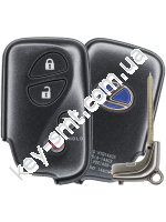 Смарт ключ Lexus IS250, IS350, GS300 и другие, 315 Mhz, HYQ14AAB Pg1:94, ID4D-67, 3+1 кнопки /D