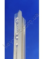 Оригинал CONSTRUCT 006_ABAB2112 46.5mm CON(BLACR) (ЗАГОТОВКА КЛЮЧА ТОЛЬКО ДЛЯ ИЗГОТОВЛЕНИЯ,КЛЮЧ+КАРТА ОБЯЗАТЕЛЬНО!!!)