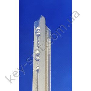 Оригинал CONSTRUCT 006_ABAB2112 46.5mm CON(BLACR) (ЗАГОТОВКА КЛЮЧА ТОЛЬКО ДЛЯ ИЗГОТОВЛЕНИЯ,КЛЮЧ+КАРТА ОБЯЗАТЕЛЬНО!!!)