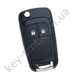HU100R02/Silca-ключ с платой и чипом/OPEL ID-46 433 Mhz 2 кнопки (Advanced Diagnostics)