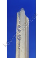 Оригинал CONSTRUCT 006_ABBA1211 46.5mm CON(BLACR) (ЗАГОТОВКА КЛЮЧА ТОЛЬКО ДЛЯ ИЗГОТОВЛЕНИЯ,КЛЮЧ+КАРТА ОБЯЗАТЕЛЬНО!!!)