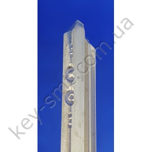 Оригинал CONSTRUCT 006_ABBA1211 46.5mm CON(BLACR) (ЗАГОТОВКА КЛЮЧА ТОЛЬКО ДЛЯ ИЗГОТОВЛЕНИЯ,КЛЮЧ+КАРТА ОБЯЗАТЕЛЬНО!!!)