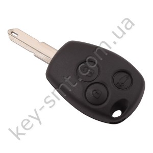 Корпус ключа Renault Master, Traffic и другие, 3 кнопки, лезвие NE72 /D