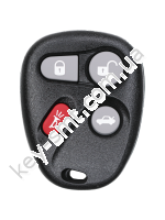 Корпус пульта Buick LaCrosse, Lucerne и другие, 3+1 кнопки /D