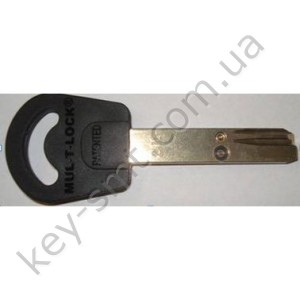 Оригинал Mul-T-Lock 215S (только изготовление) (Заготовка ключа только для изготовления,КЛЮЧ+КАРТА обязательно!!!)