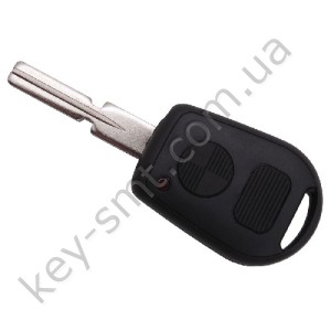 Корпус ключа Bmw 5-series, 7-series, Z-Series и другие, 2 кнопки, лезвие HU58 /D