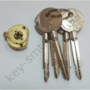 Секрет Крестовой SIBA 121/FB(5 ключа)(120 шт)(13-01-001)
