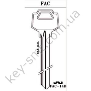FAC14D /JMA/ 56 mm довжина профіля