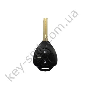Корпус ключа Toyota Crown, Reiz, 2 кнопки, лезвие TOY48 /D