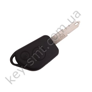 Корпус ключа Peugeot, 2 кнопки, лезвие NE73 /D