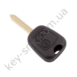 Корпус ключа Peugeot Expert, Partner, 2 кнопки, лезвие SX9 /D