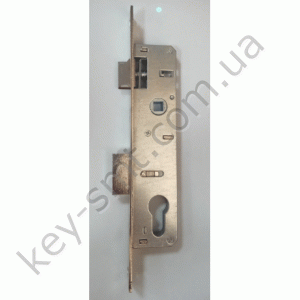 Корпус замка FUARO врез.цил. узкопроф.153-25/85 CP (хром) меж,осев,расст,85 мм