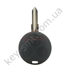 Корпус ключа Smart Fortwo, Roadster, 3 кнопки, лезвие YM23R /D