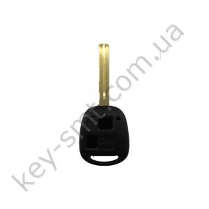 Корпус ключа Toyota Land Cruiser 100, Century и другие, 2 кнопки, лезвие TOY40, тип 1 /D