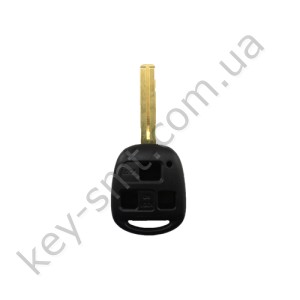 Корпус ключа Toyota Land Cruiser 100 и другие, 3 кнопки, лезвие TOY48, тип 2 /D