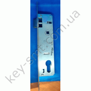 Корпус замка KALE врез.цил. узкопроф. 153/B (30mm) уз с защел никель б/цил