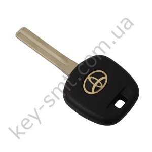 Корпус ключа с местом под чип Toyota Land Cruizer 100 и другие, лезвие TOY48, тип 2 /D