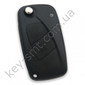 Корпус выкидного ключа Fiat, 2 кнопки, лезвие SIP22 /D