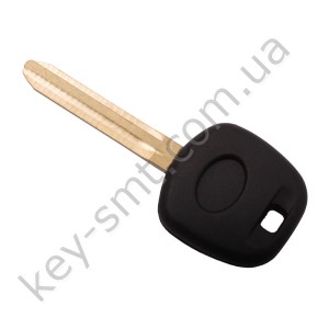 Корпус ключа с местом под чип Toyota Land Cruizer, Camry, Corolla и другие, лезвие TOY43, тип 3 /D
