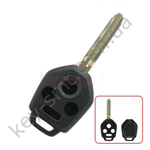 Корпус ключа Subaru Impreza, Forester и другие, 3+1 кнопки, лезвие TOY43R /D