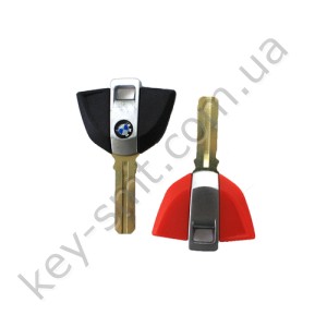 Корпус ключа с местом под чип BMW, тип 3 черный /D