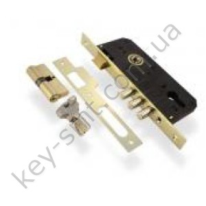 Корпус замка врезного APECS 2100/70-G с цилиндром
