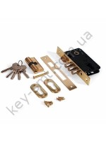 Корпус замка врезного APECS 0900/60-G с цилиндром