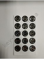 NISSAN автозначек силиконовый (универсальный размер для всех контейнеров)
