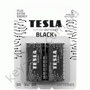 R14 TESLA /BLECK+/blister 2шт