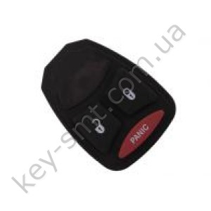 Chrysler кнопки (резиновые) для ключа, 2 кнопки, тип 2 /D