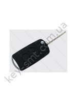Корпус выкидного ключа Ssang Yong Actyon, Kyron, Rexton и другие, 2 кнопки, лезвие SSY3, под переделку /D