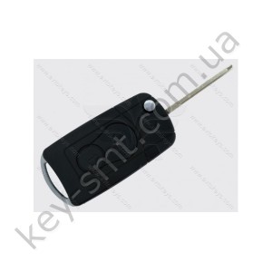 Корпус выкидного ключа Ssang Yong Actyon, Kyron, Rexton и другие, 2 кнопки, лезвие SSY3, под переделку /D
